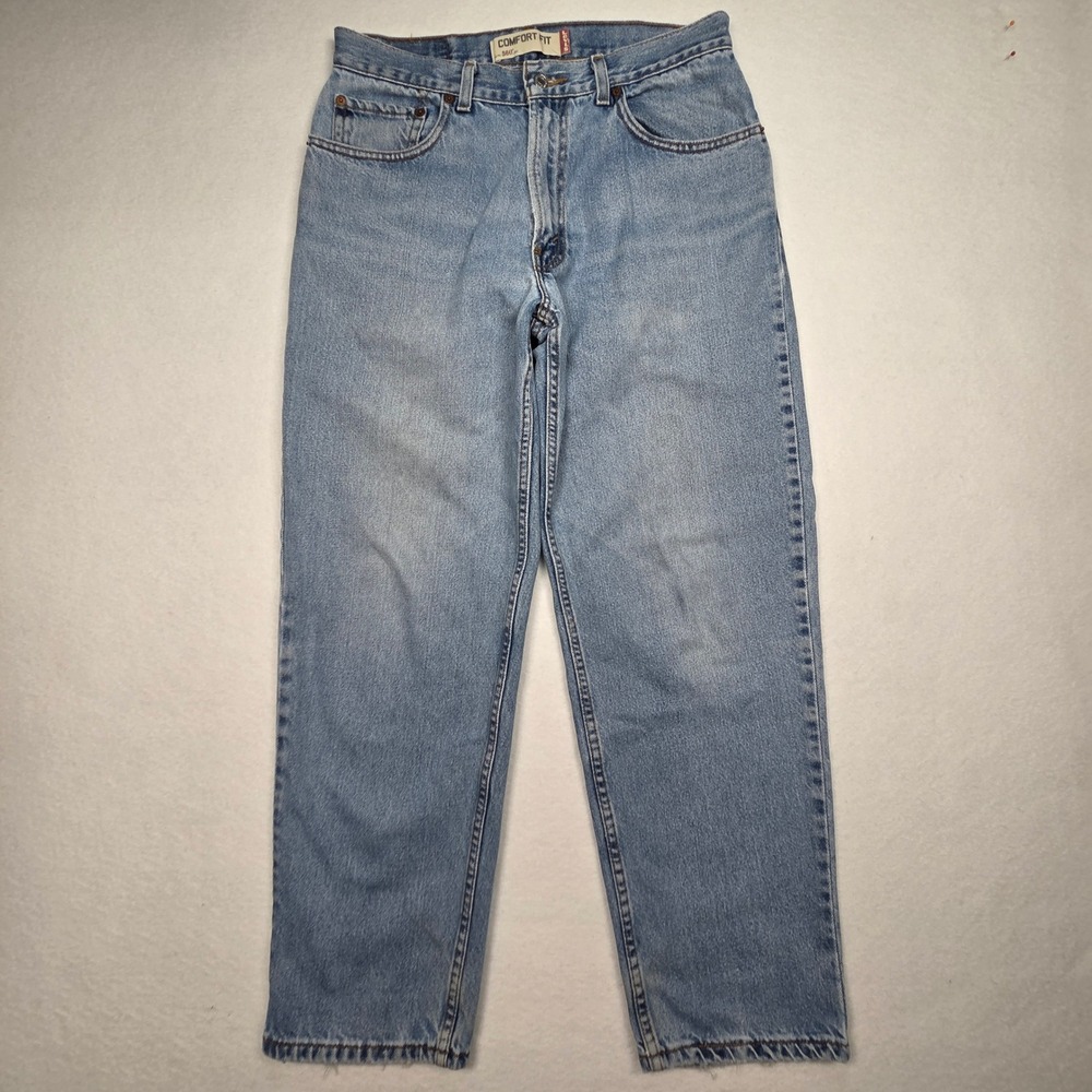 Vtg Levi's 560 Comfort Fit Jeans Y2k Mens 33x30‎ Faded Baggy Denim Tapered